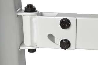Loudspeaker Wall Bracket with 2 Way Adjustment White Finish